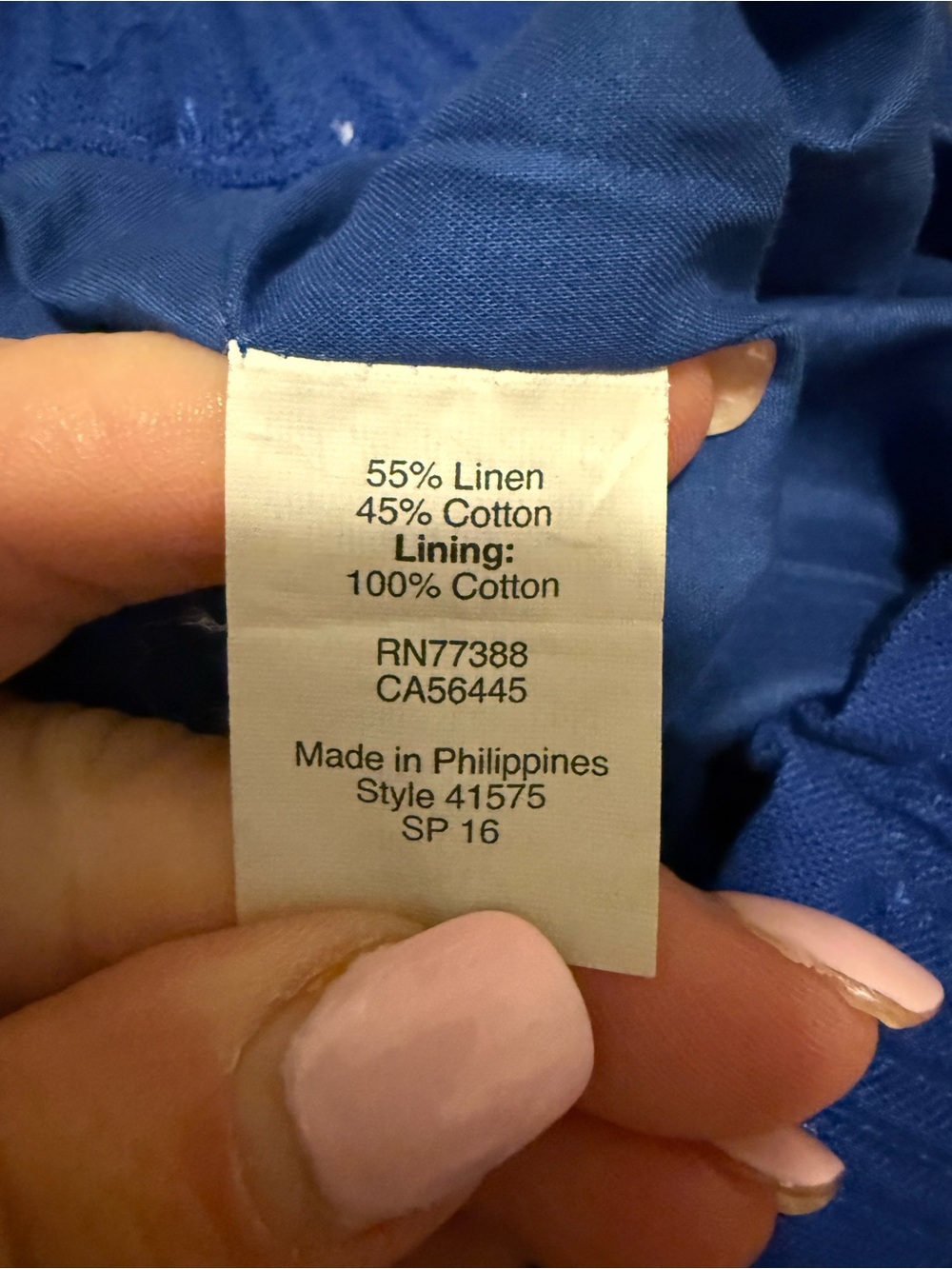 J. Crew Cobalt Blue Mini Skirt with Elastic Waist - Picture 6 of 6